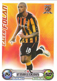 Caleb Folan Hull City 2008/09 Topps Match Attax #142